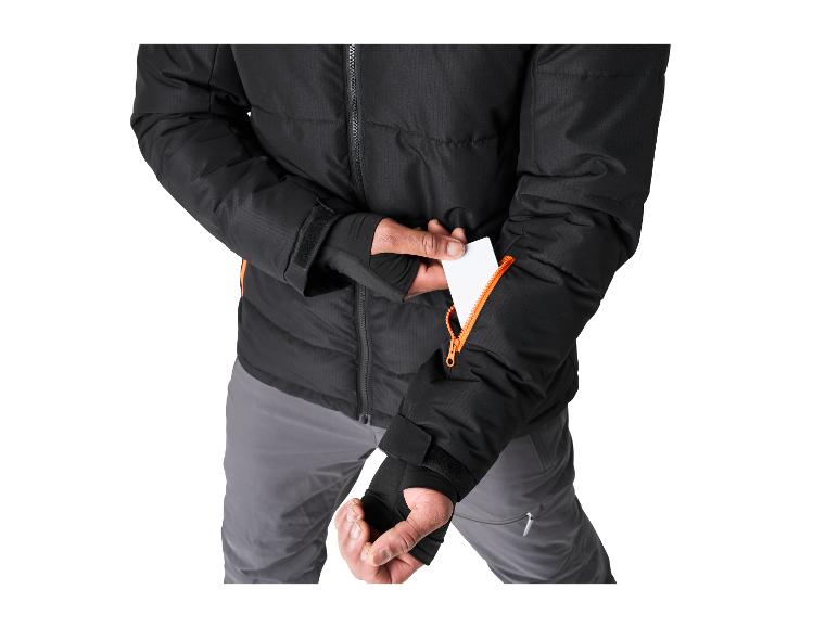 Crivit Pánska lyžiarska bunda (čierna/červená, L (52/54))