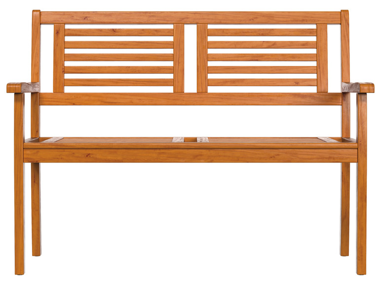 Prejsť na zobrazenie na celú obrazovku: LIVARNO home Záhradná lavička z akáciového dreva Sevilla, 120 cm – obrázok 2