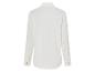 Biela košeľa s dlhými rukávmi, zadný pohľad.