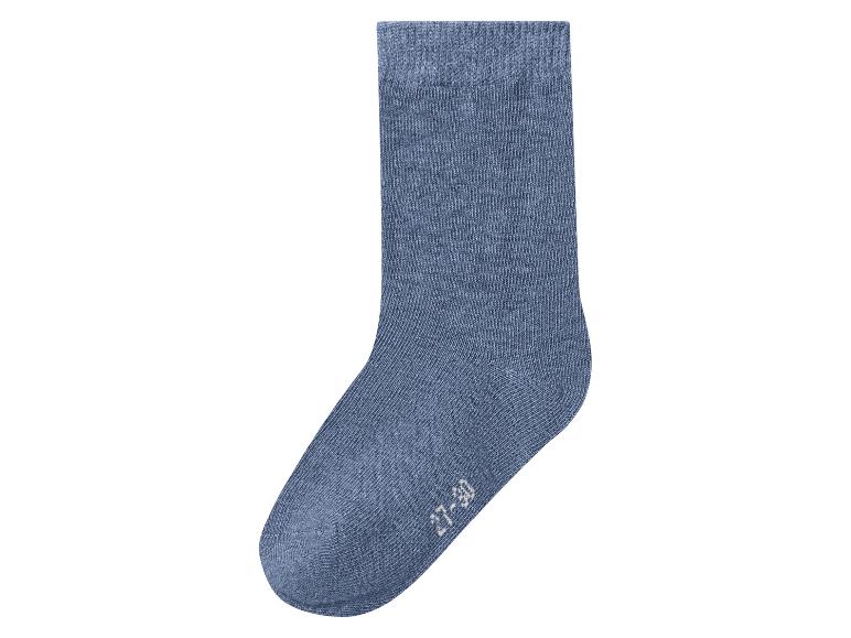 lupilu® Detské ponožky, 10 párov (sivá/čierna, 19-22)