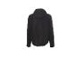 Čierna pánska športová bunda s kapucňou, zadný pohľad