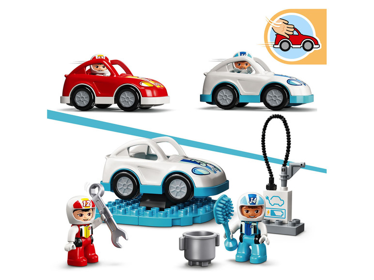 Prejsť na zobrazenie na celú obrazovku: LEGO® DUPLO® 10947 Pretekárske autá – obrázok 5