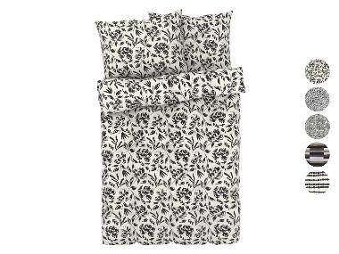 LIVARNO home Posteľná bielizeň zo saténového mikrovlákna, 220 x 200 cm