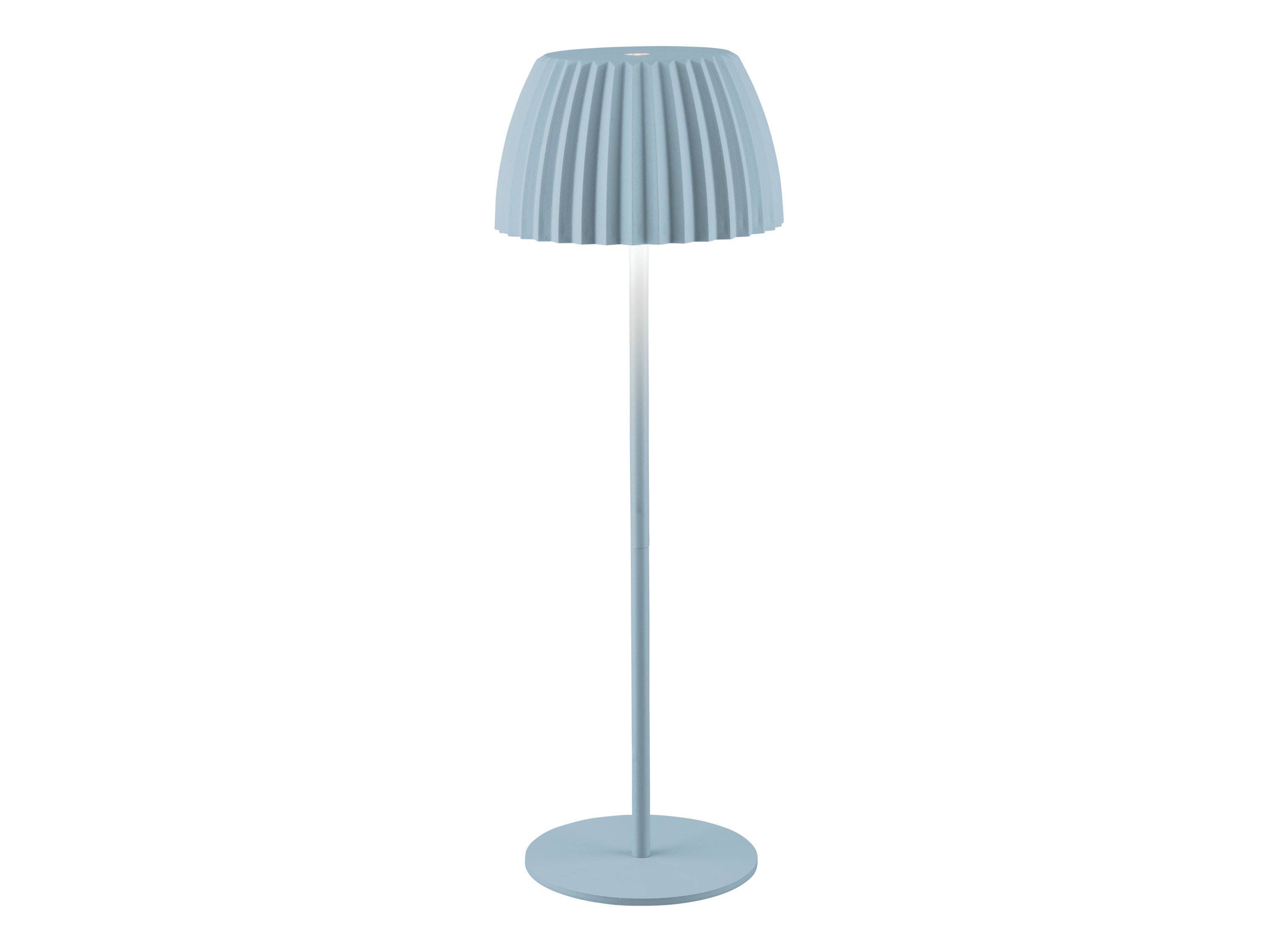 LIVARNO home Aku LED stolná lampa (modrá)