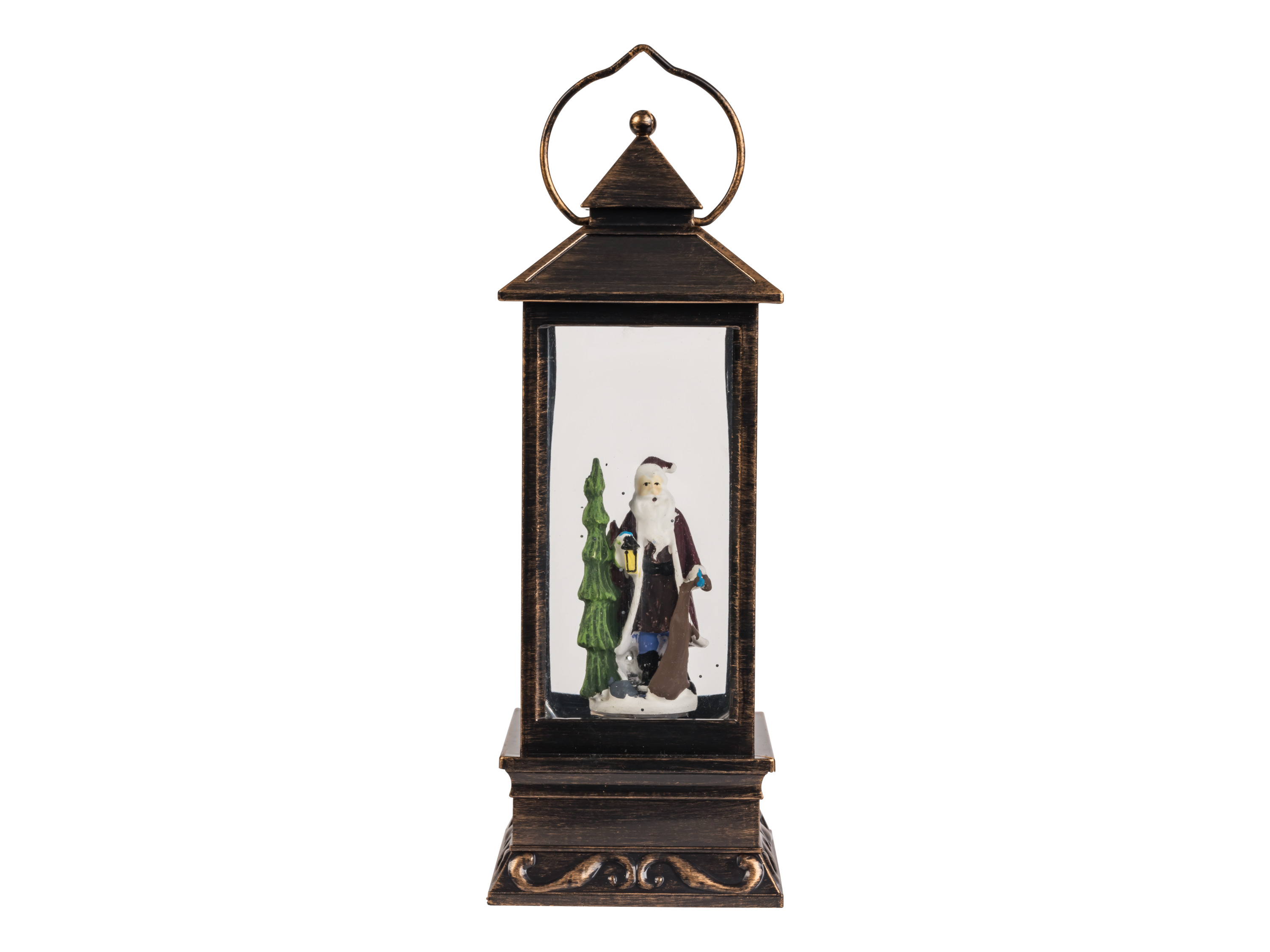 LIVARNO home LED lampáš s automatickým snežením (Mikuláš)