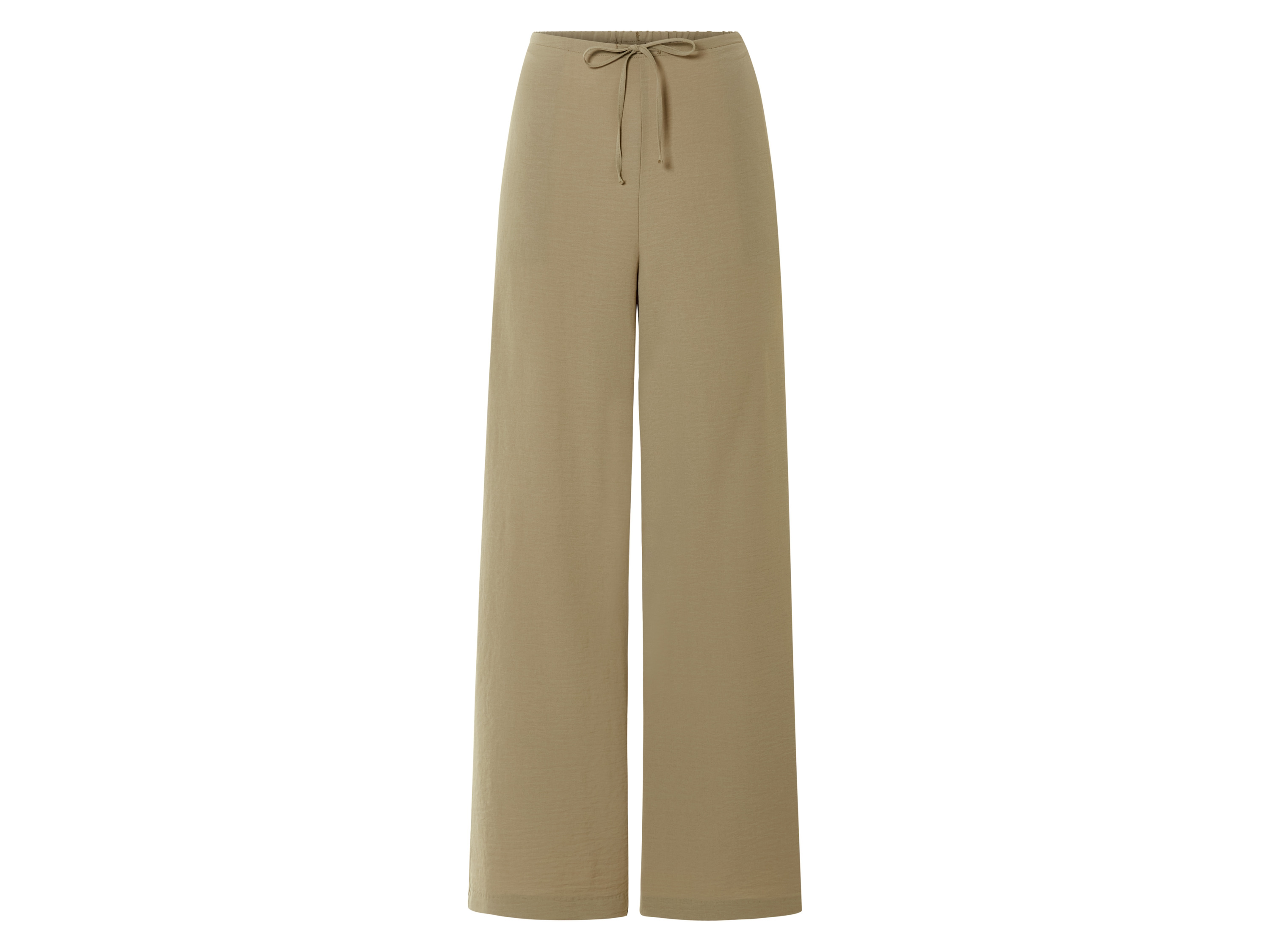 esmara® Dámske wide-leg nohavice (kaki, S (36/38))