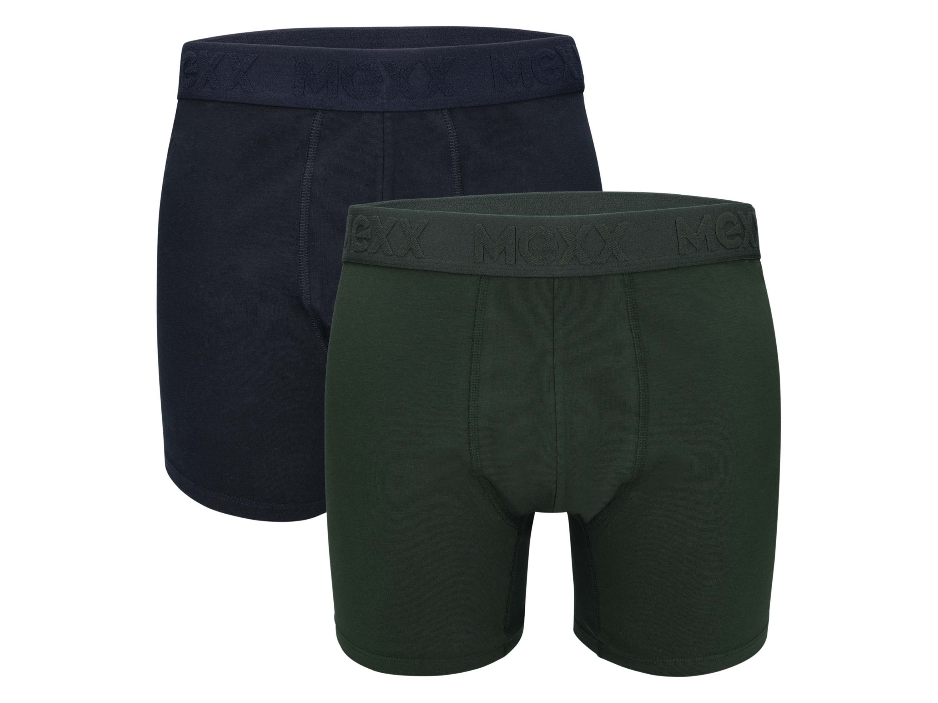 MEXX Pánske boxerky, 2 kusy (navy modrá/zelená, 6/L)