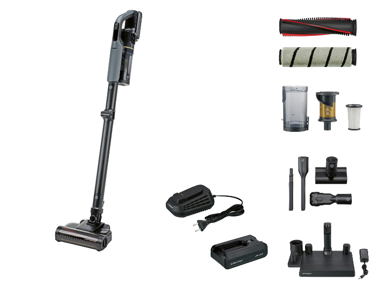 SILVERCREST® Aku cyklónový vysávač Premium LCD 24 V SASB 24 A1