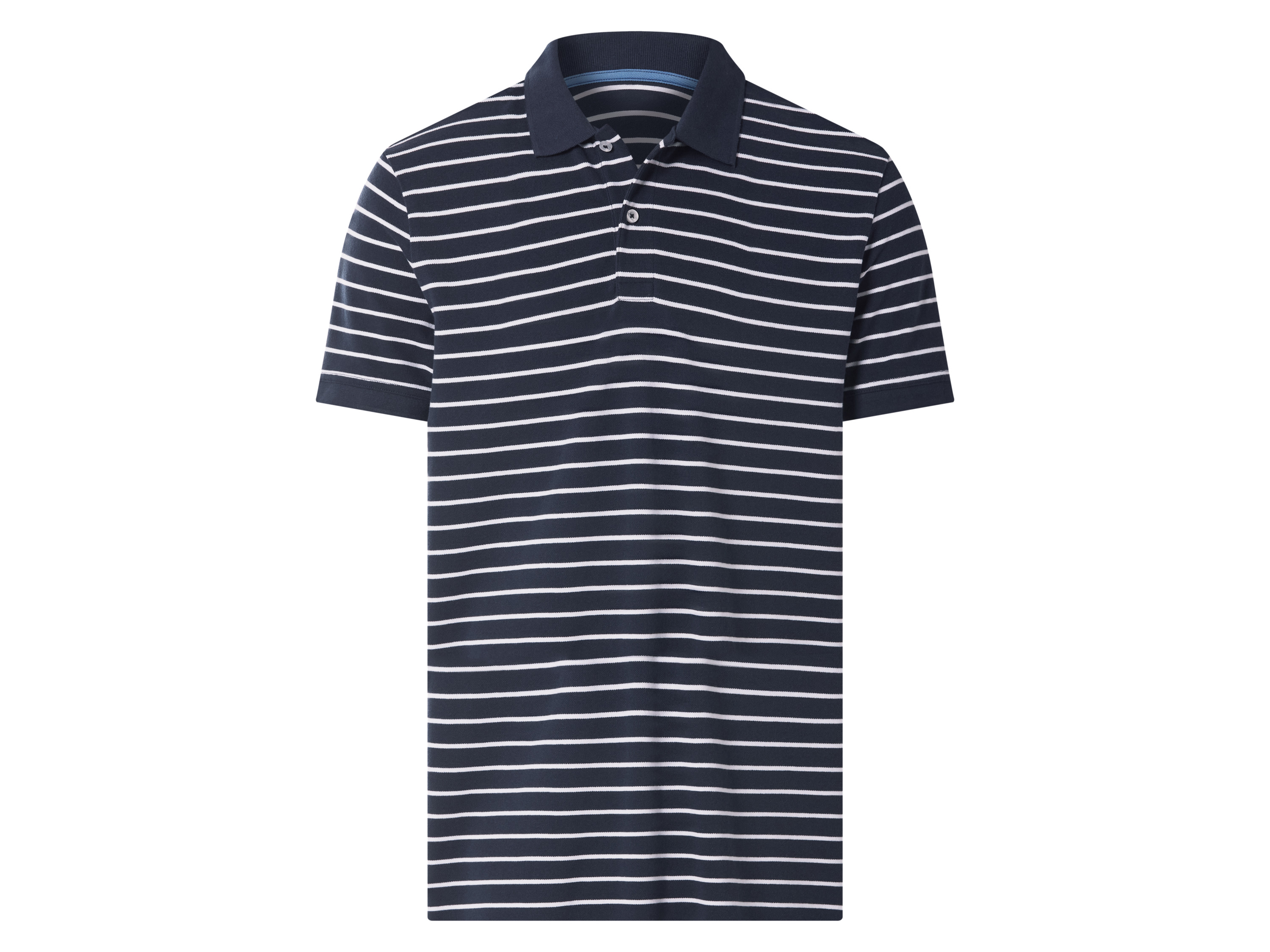 ESMARA MEN Pánske polotričko (pruhy/navy modrá, S (44/46))
