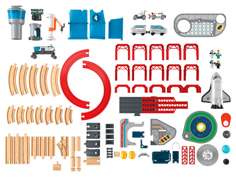 Prejsť na zobrazenie na celú obrazovku: Playtive Železničná súprava Vesmírna stanica – obrázok 12