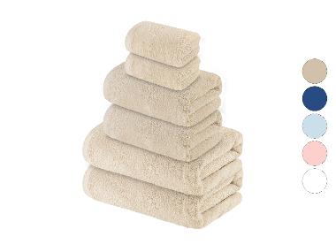 LIVARNO home Súprava froté uterákov, 6-dielna