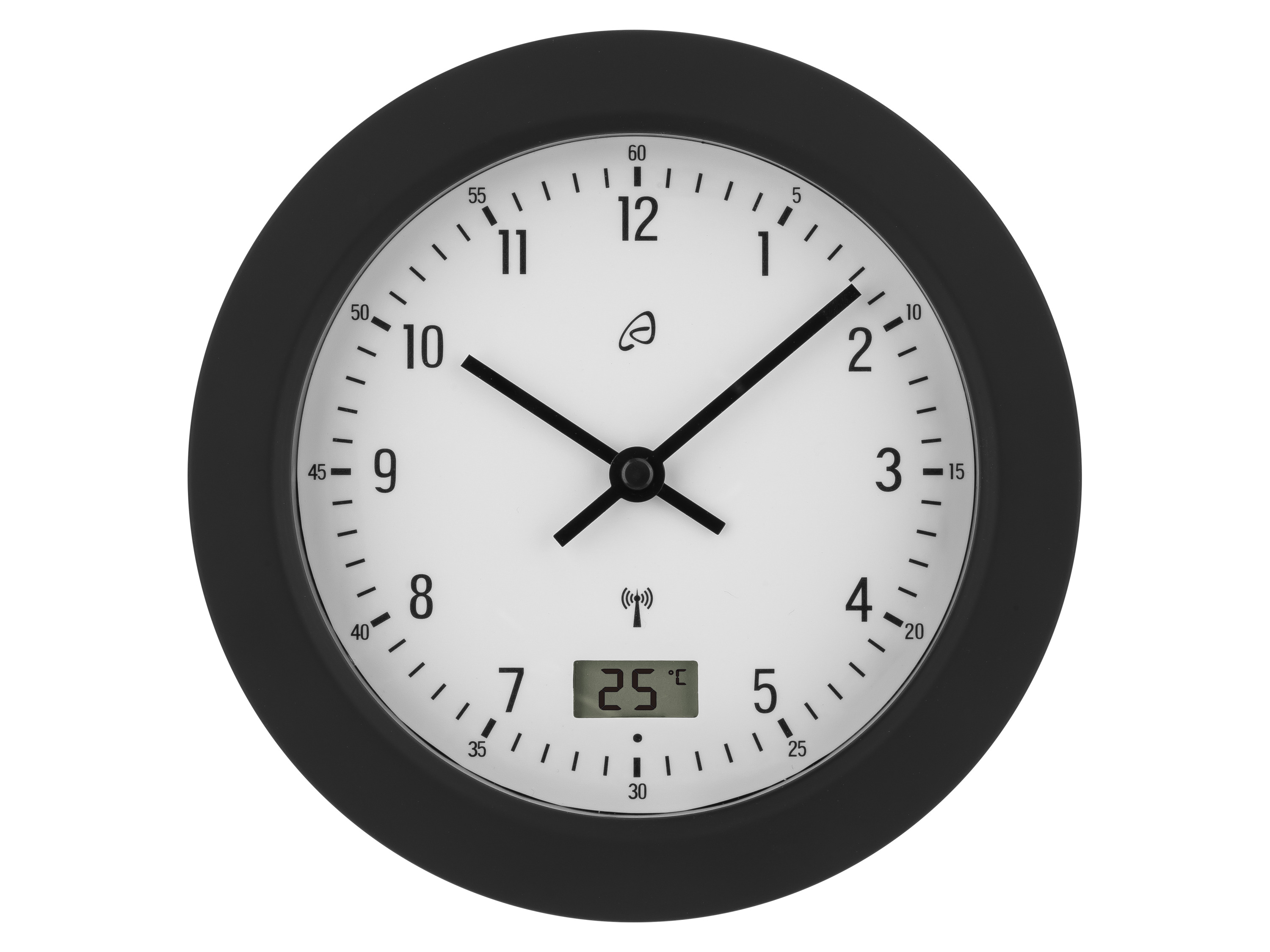 AURIOL® Kúpeľňové hodiny (čierna)