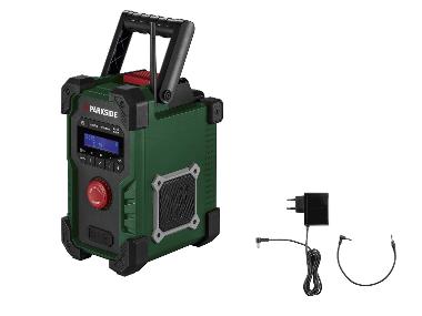 PARKSIDE® Aku stavebné rádio 20V/12V PBR 10 A1 - bez akumulátora