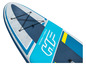 Modrý nafukovací paddleboard Hydro-Force so štýlovým logom.
