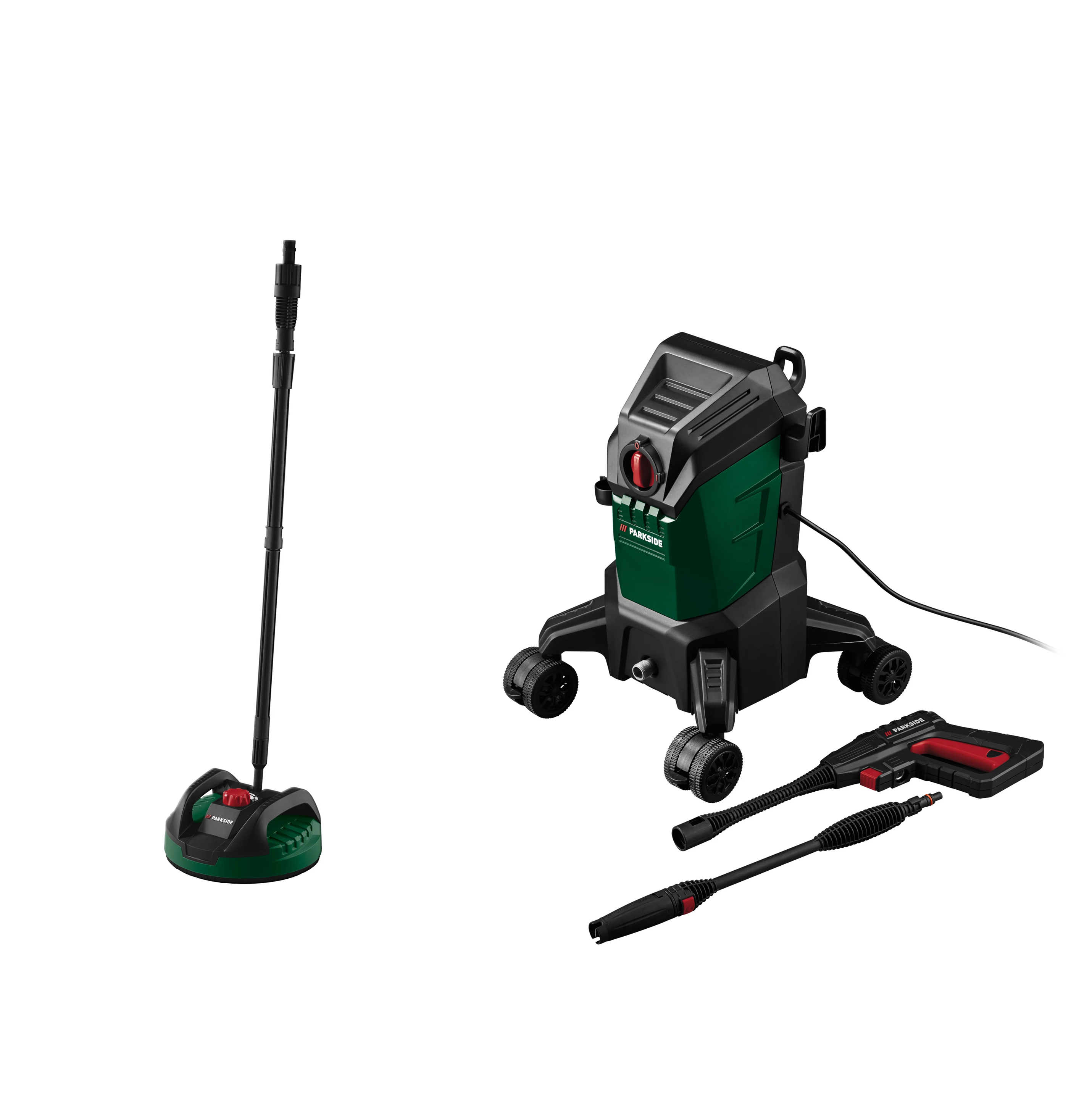E-shop PARKSIDE® Vysokotlakový čistič PHDF 150 A1 + Čistič podláh a plôch PFR 28 C3