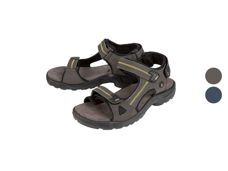 Prejsť na zobrazenie na celú obrazovku: CRIVIT Pánske kožené trekingové sandále – obrázok 1