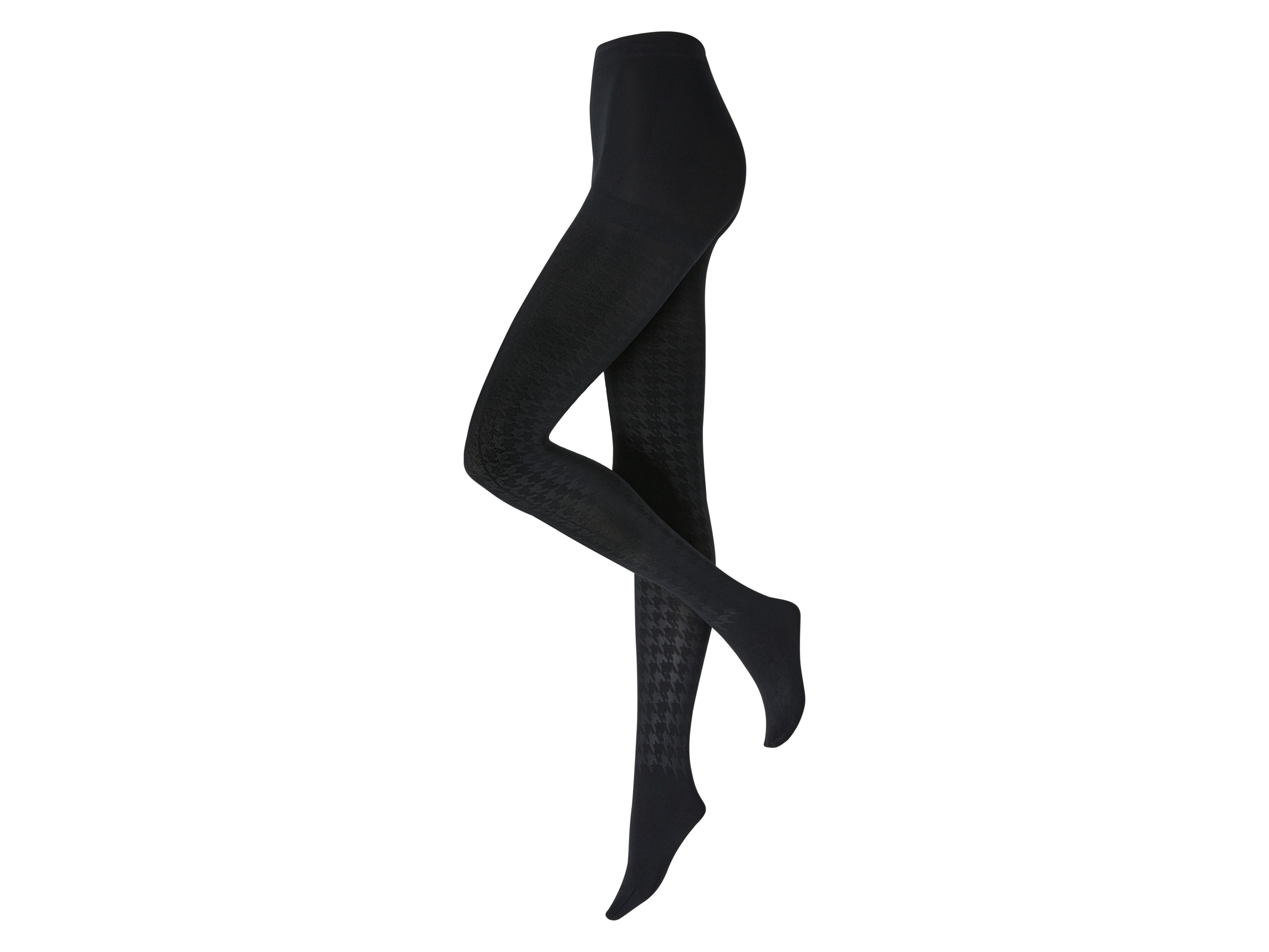 esmara® Dámske termopančuchy/termolegíny (pančuchy/vzor/čierna, S (36/38))