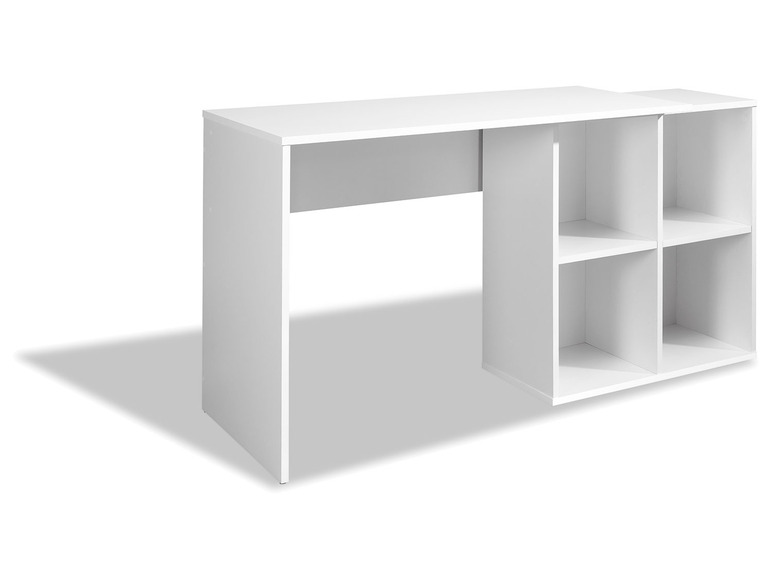 Prejsť na zobrazenie na celú obrazovku: LIVARNO home Písací stôl, biely – obrázok 3