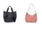 Športové tašky Crivit: čierna taška tote bag a ružová crossbody taška.