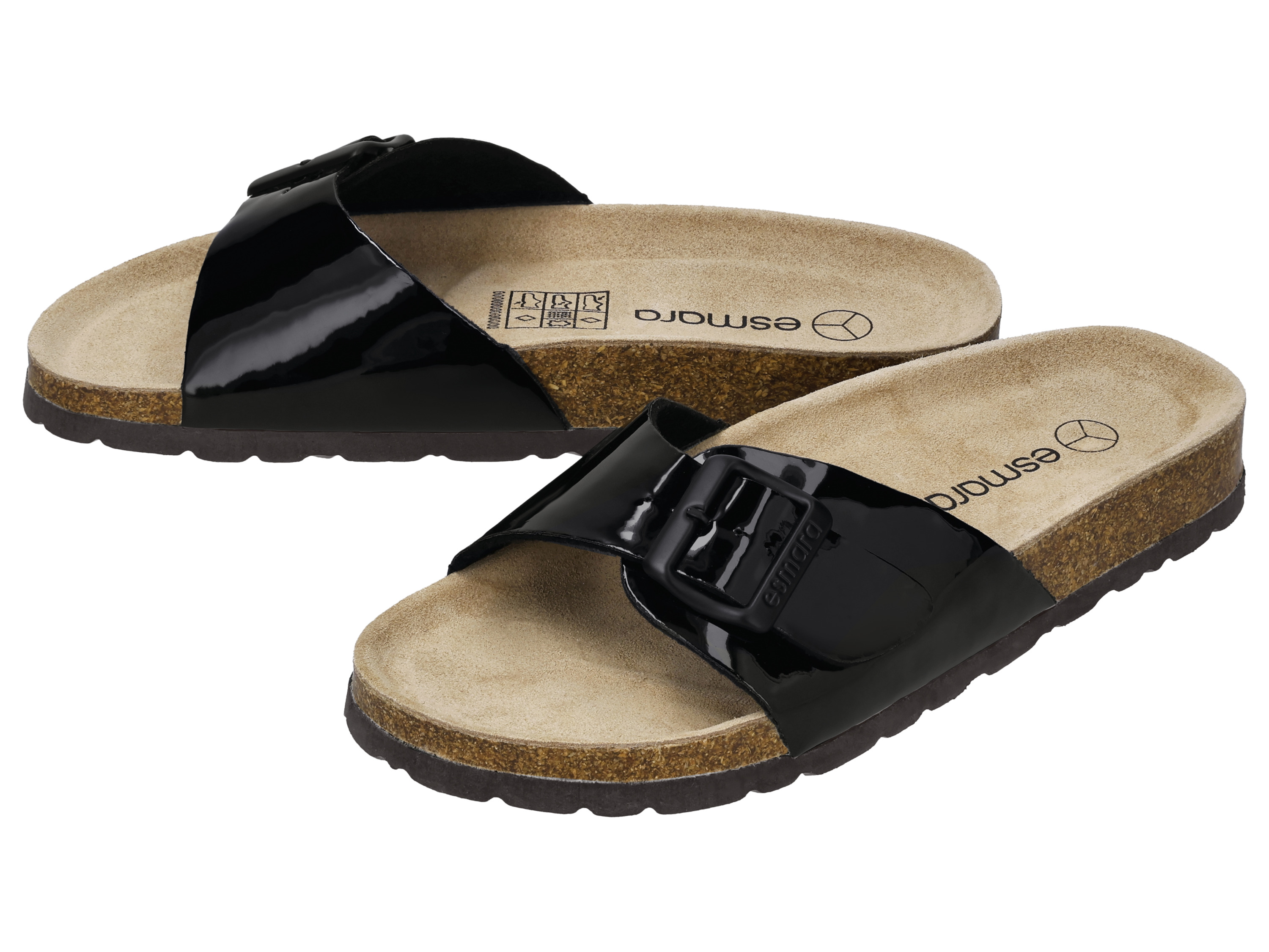 esmara® Dámske šľapky (čierna, 38)