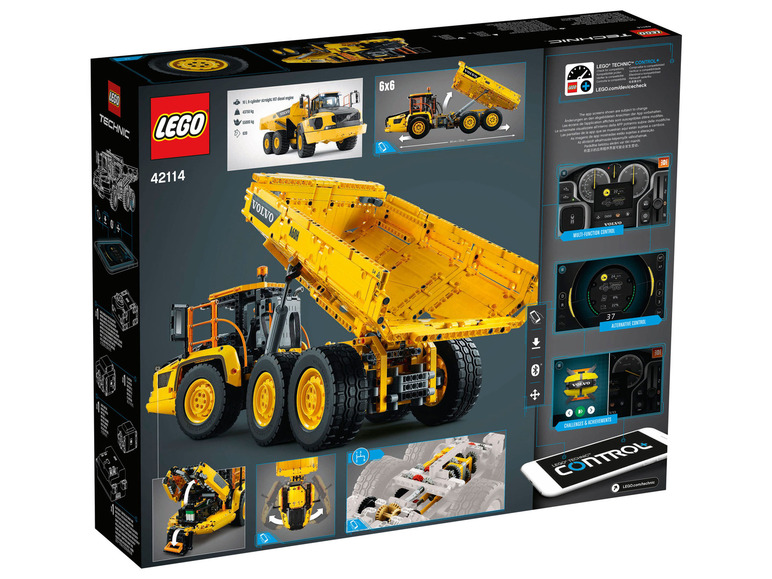 Prejsť na zobrazenie na celú obrazovku: LEGO® Technic 42114 Kĺbový nakladač Volvo – obrázok 2