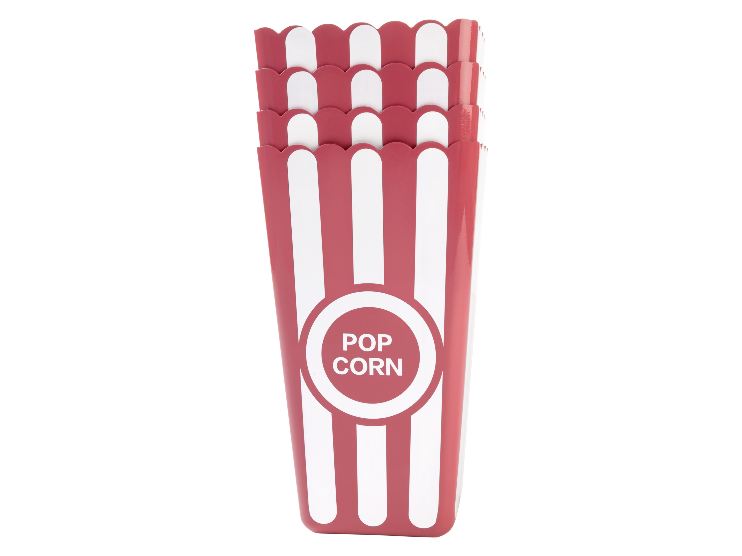 LIVARNO home Nádoby na popcorn/Poháre (nádoby na popcorn, 4 kusy, malé)