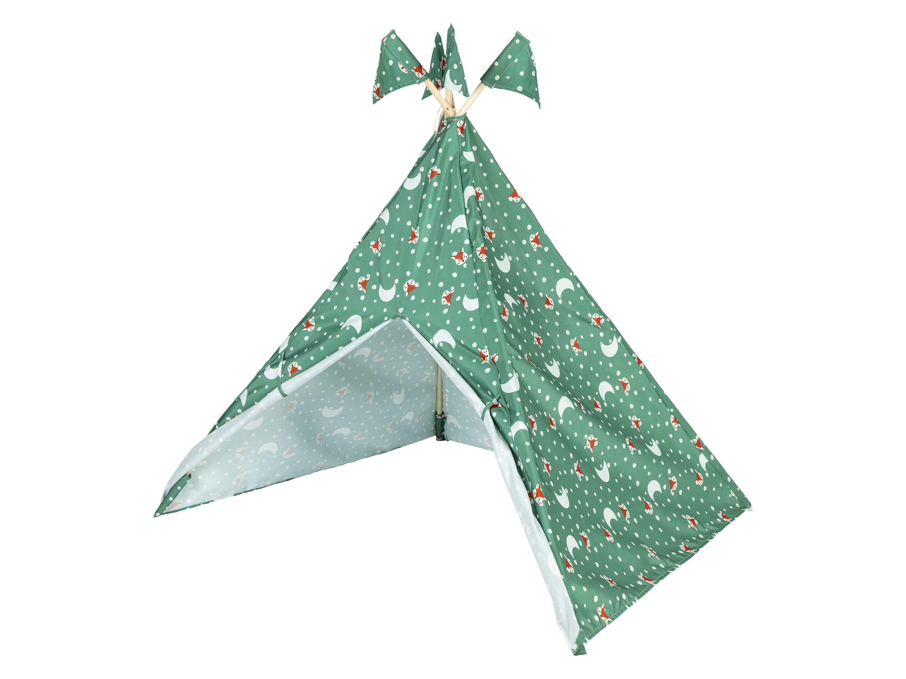 lupilu® Detský stan Teepee (zelená)