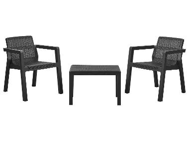 LIVARNO® Balkónová súprava, 3-dielna