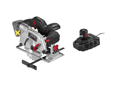 PARKSIDE PERFORMANCE® Aku ručná kotúčová píla 12 V PHKSAP 12 B2 + Akumulátor 12 V/2,5 Ah PAPK 12 2.5 B1 + Nabíjačka 6 A PLGK 12 6.0 B1