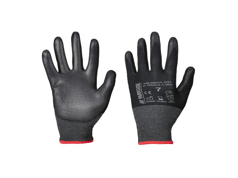 Parkside® Dámske/Pánske pracovné rukavice, 3 páry (Midi Flex, 7)