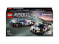 Sada LEGO Speed Champions s pretekárskymi autami BMW M4 GT3 a BMW M Hybrid V8.