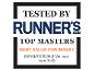 Ocenenie Runner's World Germany za „Najlepšiu hodnotu za peniaze“ testované špičkovými majstrami.