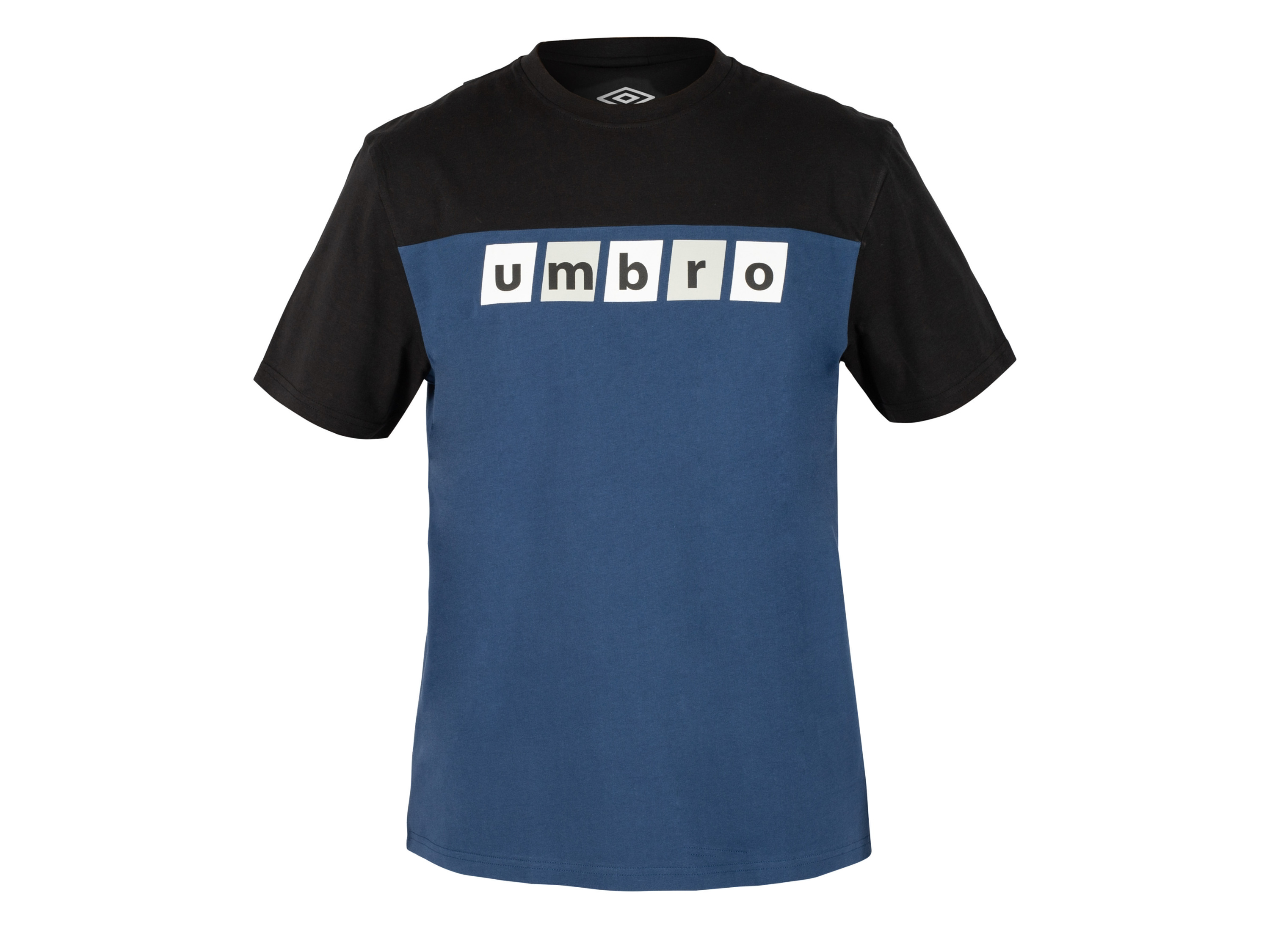 UMBRO Pánske tričko (modrá/čierna, M)