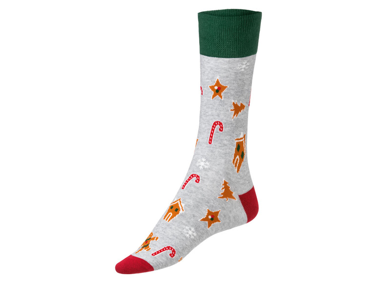Prejsť na zobrazenie na celú obrazovku: LIVERGY® Pánske vianočné ponožky, 3 páry – obrázok 3