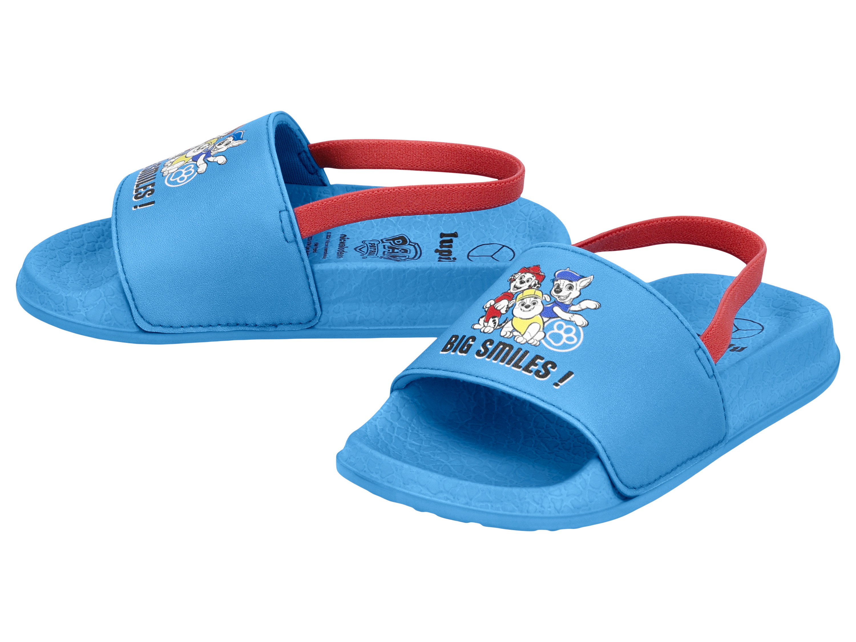 lupilu® Detské šľapky Labková patrola (modrá, 28/29)