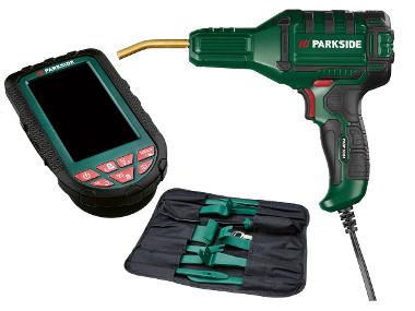 PARKSIDE® Zváracia pištoľ na plasty PKSP 50 A1 + Kontrolná kamera PKIK 4.3 A2 + Demontážne náradie