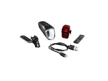 CRIVIT Súprava LED svetiel na bicykel, 2-dielna