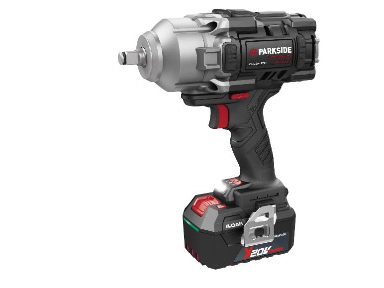 Parkside Performance® Aku rázový uťahovák s príslušenstvom Passp 20-Li C4