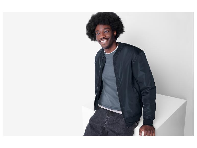 esmara Men Pánska bunda Bomber (navy modrá, L (52/54))