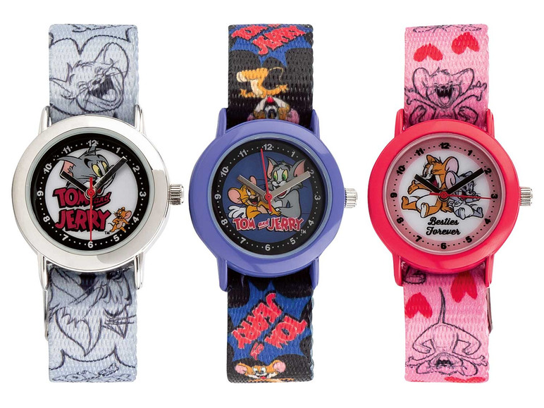 Prejsť na zobrazenie na celú obrazovku: Detské náramkové hodinky Tom a Jerry – obrázok 1