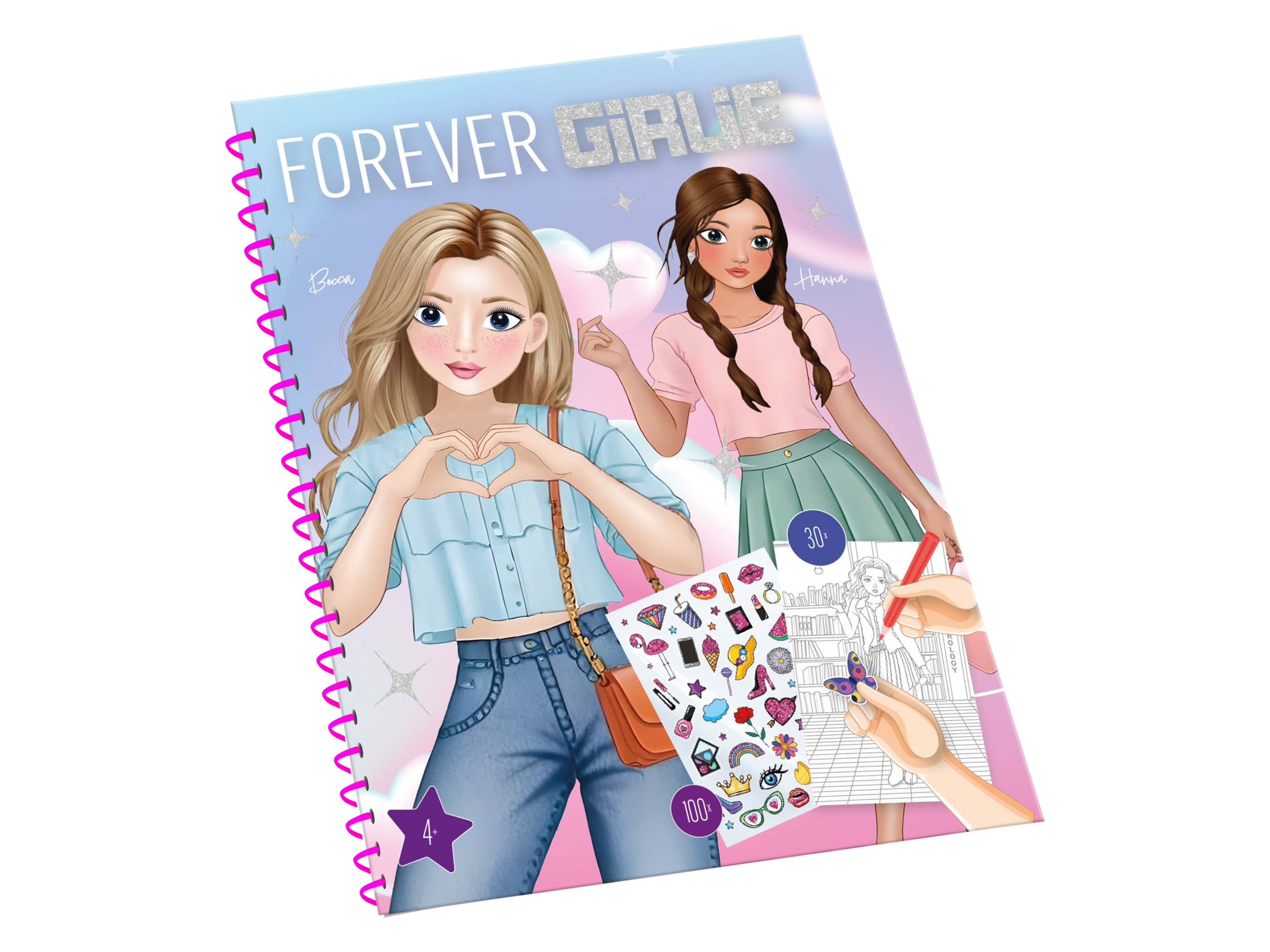 Kreatívna kniha Forever Girly