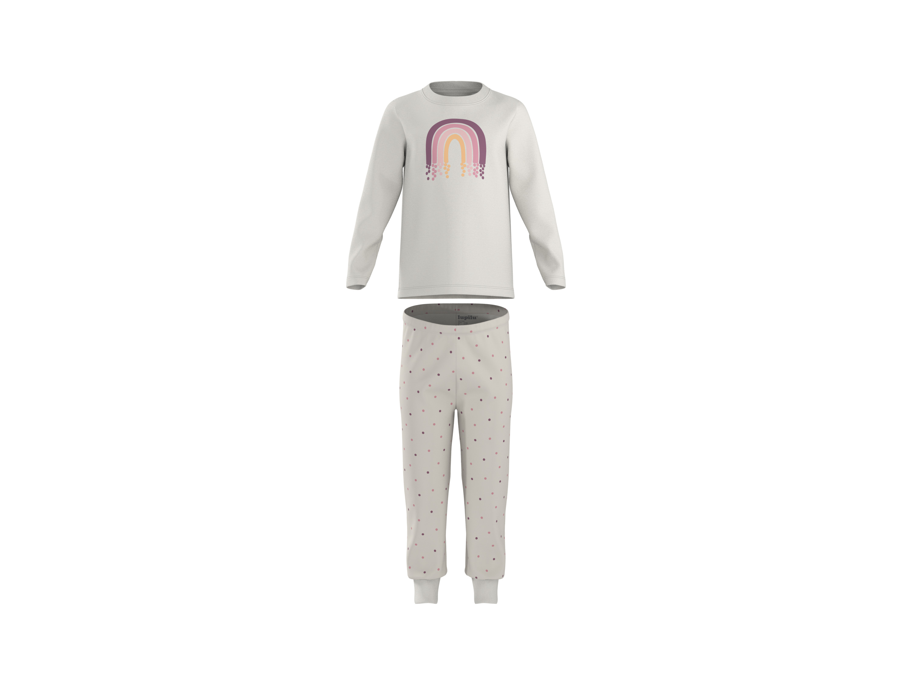 LUPILU® Detské pyžamo (biela, 110/116)