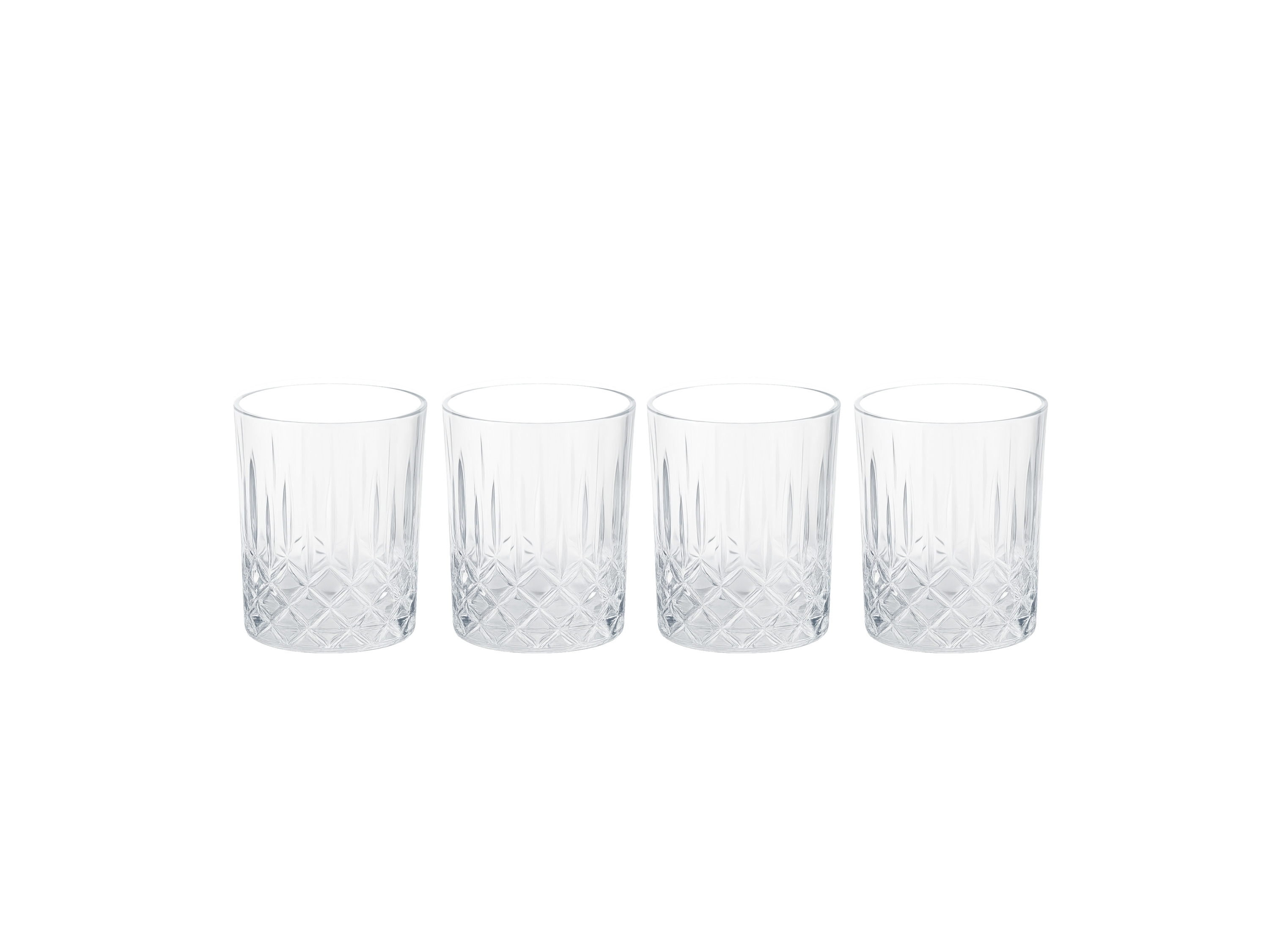 SILVERCREST® Poháre na drinky/whisky, 4 kusy (poháre na whisky)