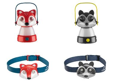 CRIVIT Detská kempingová lampa/čelovka