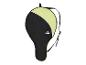 Taška na raketu Crivit, čierna a svetlozelená.