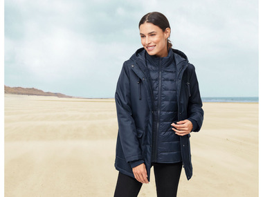 esmara® Dámska parka do každého počasia 3 v 1