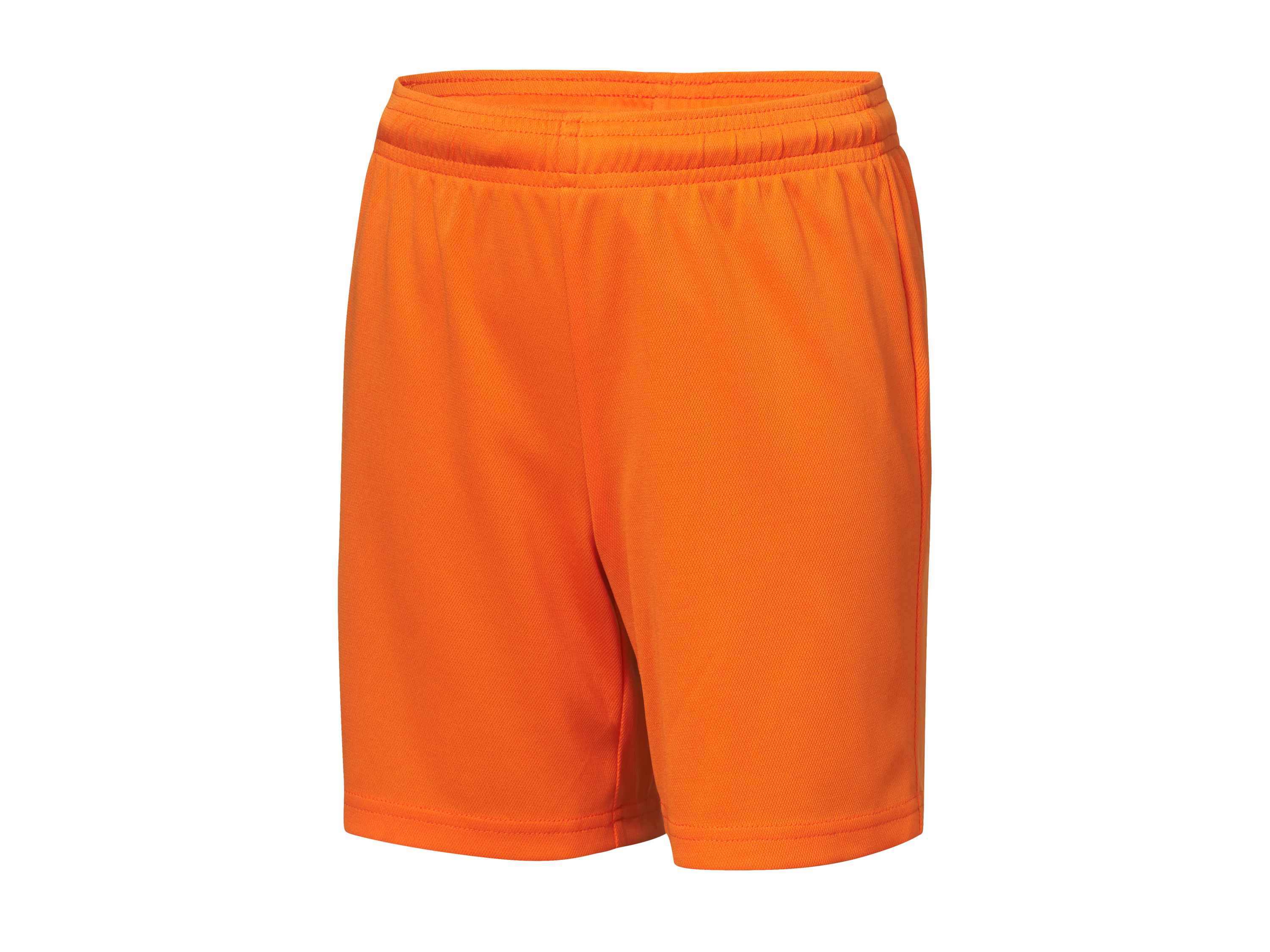 CRIVIT Detské funkčné futbalové šortky (oranžová, 134/140)