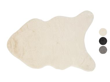 LIVARNO home Koberec z umelej kožušiny, 60 x 90 cm