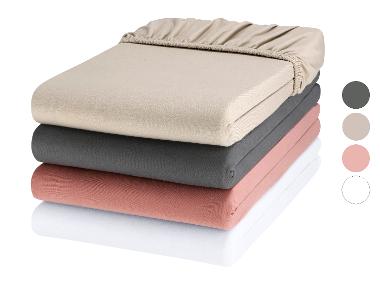 LIVARNO home Napínacia džersejová plachta, 140 – 160 x 200 cm