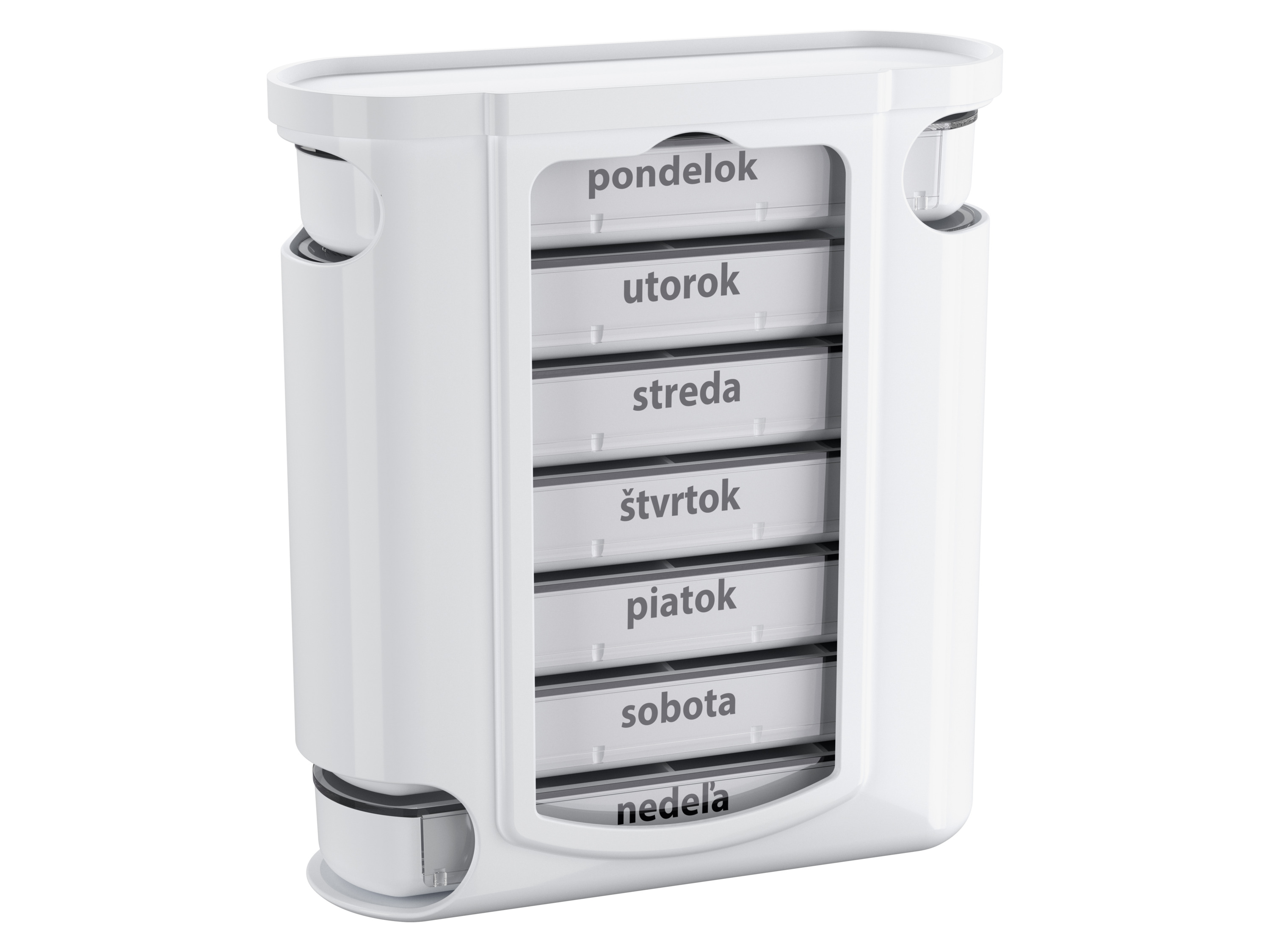 SENSIPLAST® Box na tabletky (biela)
